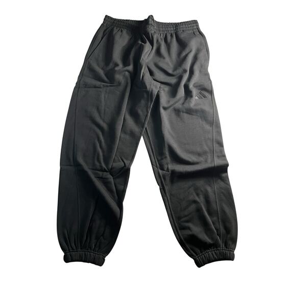 Adidas Women’s Size XL All Szn Black Fleece Loose Fit Sweat Pants Jogger NWT - Picture 1 of 2